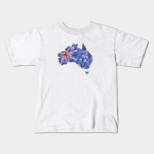 Australia Map Kids T-Shirt